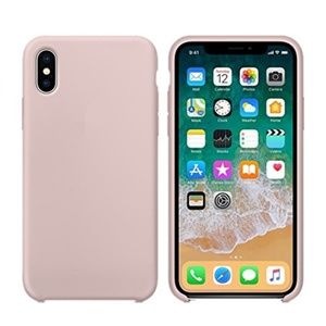 Apple - iPhone® XS Max Silicone Case - Pink Sand